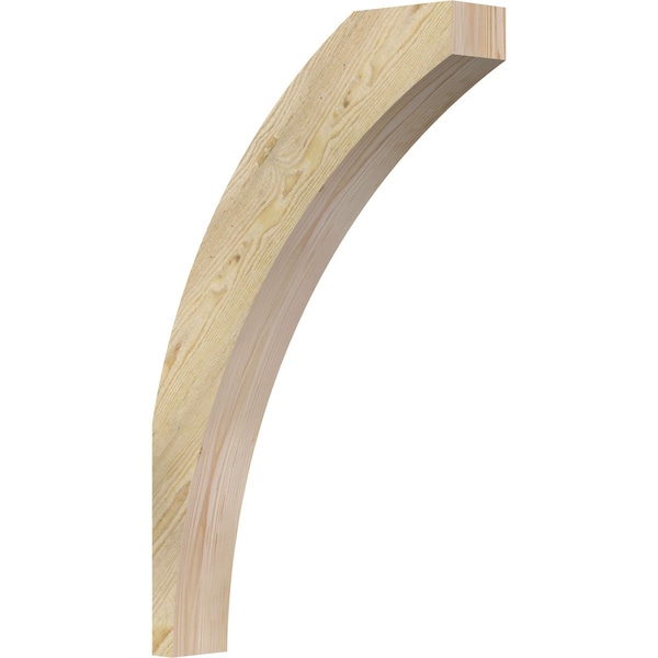 Ekena Millwork 4"W x 20"D x 32"H Thorton Rough Sawn Knee Brace, Douglas Fir BRC04X20X32THR00RDF - main